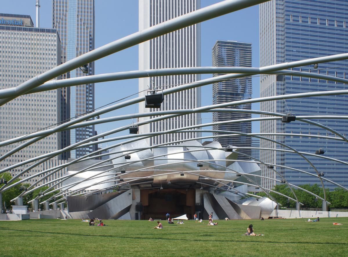 Pritzker Pavilion Schedule 2024 Jay Pritzker Pavilion (Chicago, 2004) Structurae