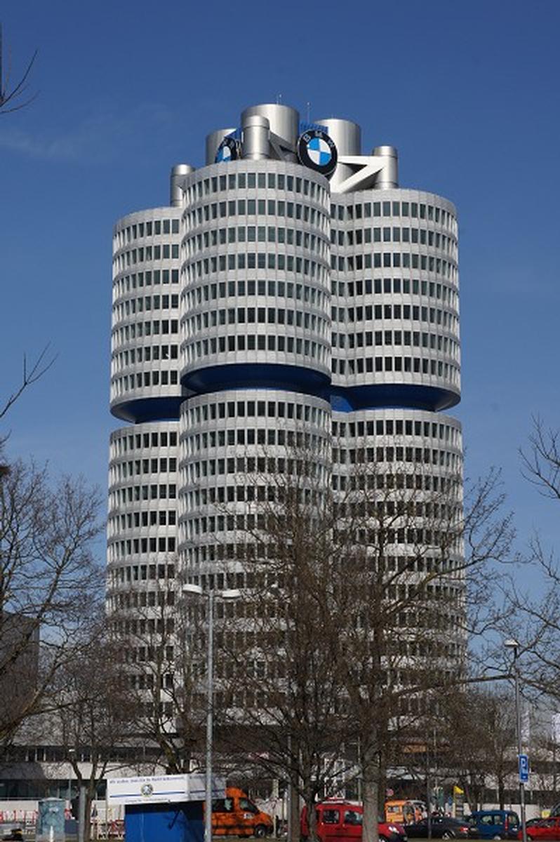 BMW Headquarters (MilbertshofenAm Hart, 1972) Structurae