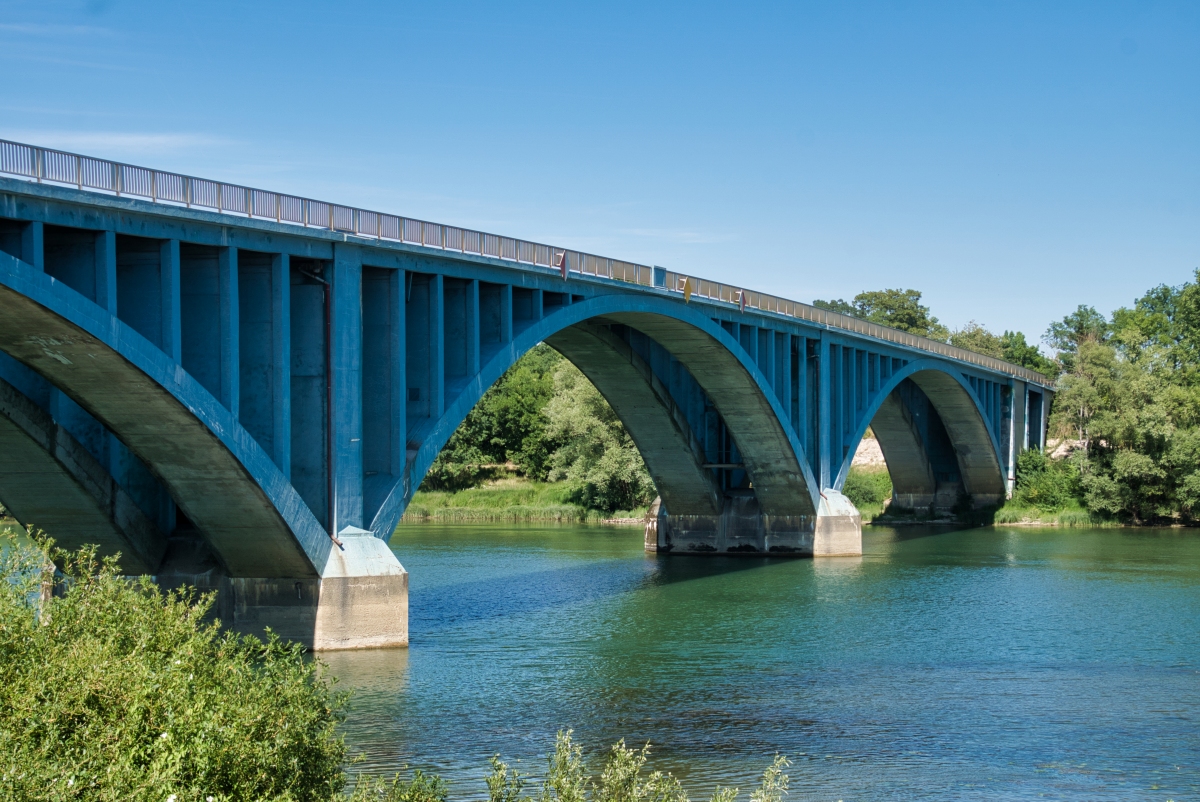 Ponts en arc avec tablier supérieur du monde entier Structurae