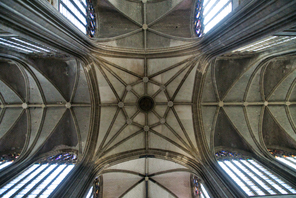 Gothic Architecture Ribbed Vault