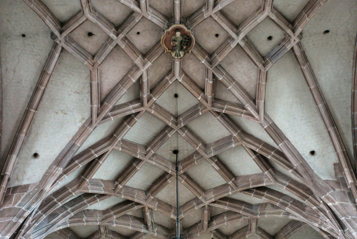 Ribbed Vault In Gothic Architecture