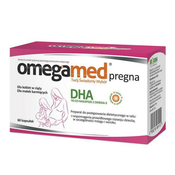 Omegamed Pregna DHA Opinie, Właściwości, Cena Medsowa