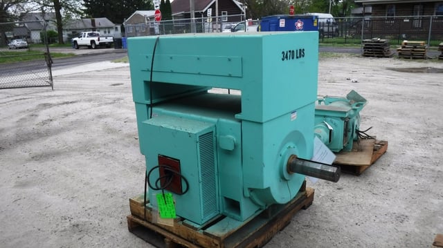 250 HP 1200 RPM General Electric, Frame 509L, WPIIBB, 4000 Volts for