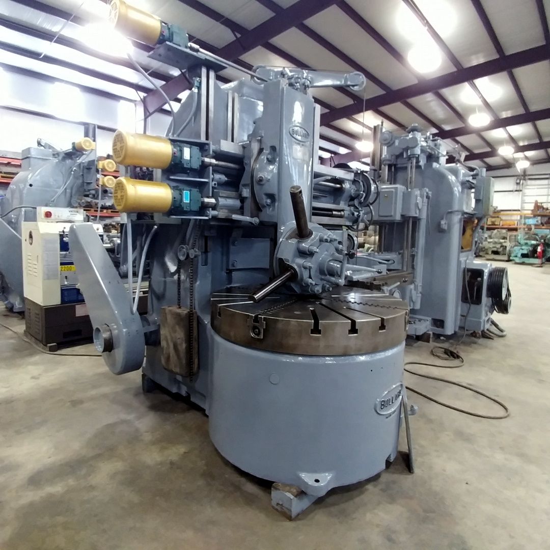 50" Bullard 54SpiralDrive, vertical turret lathe, 4jaw, 56" swing