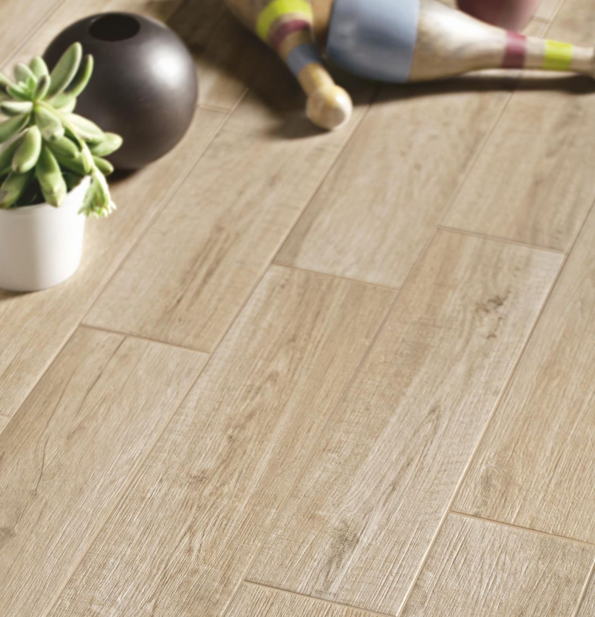 Gres Porcellanato Effetto Legno Miele 12,5X50 Cm Ragno Freetime