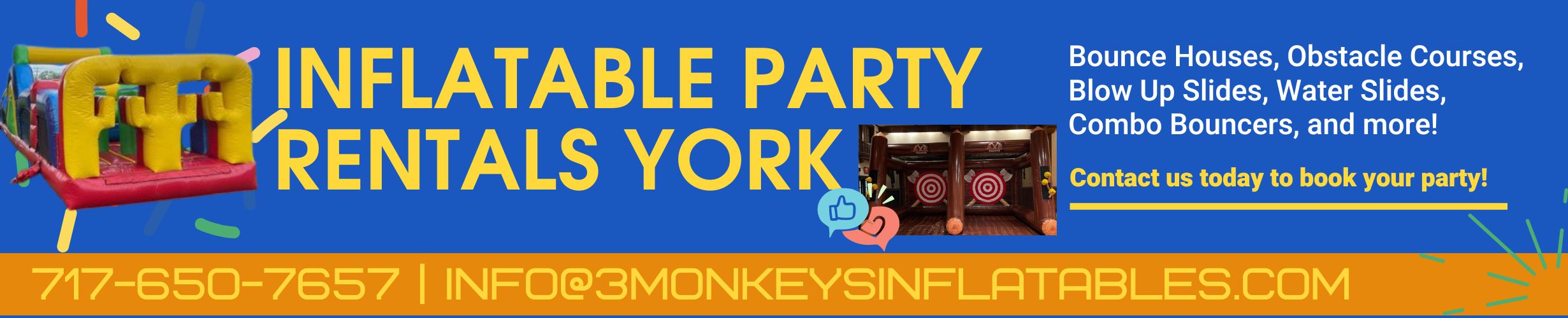 Inflatable Party Rentals York Pennsylvania