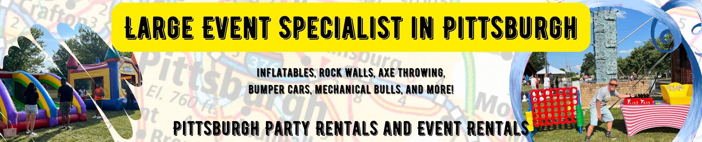 Pittsburgh Event Rentals 3 Monkeys Inflatables