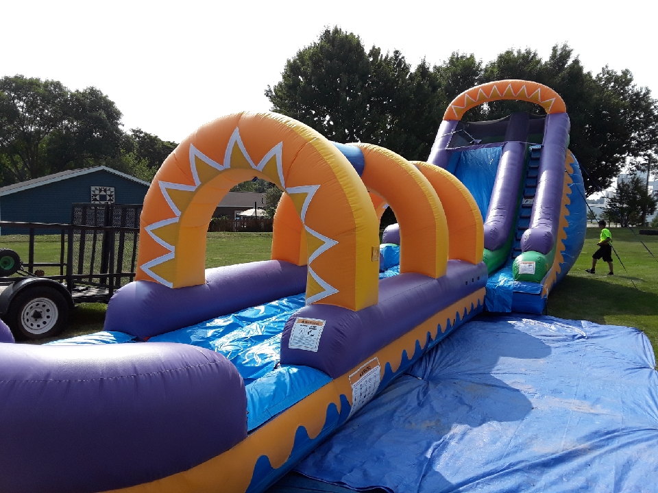18ft Wacky Inflatable Water Slide Rental