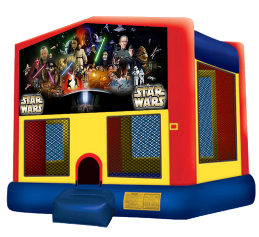 Star Wars Bouncer, Star Wars Moonwalk, Star Wars Bounce House, Star Wars Moonbounce