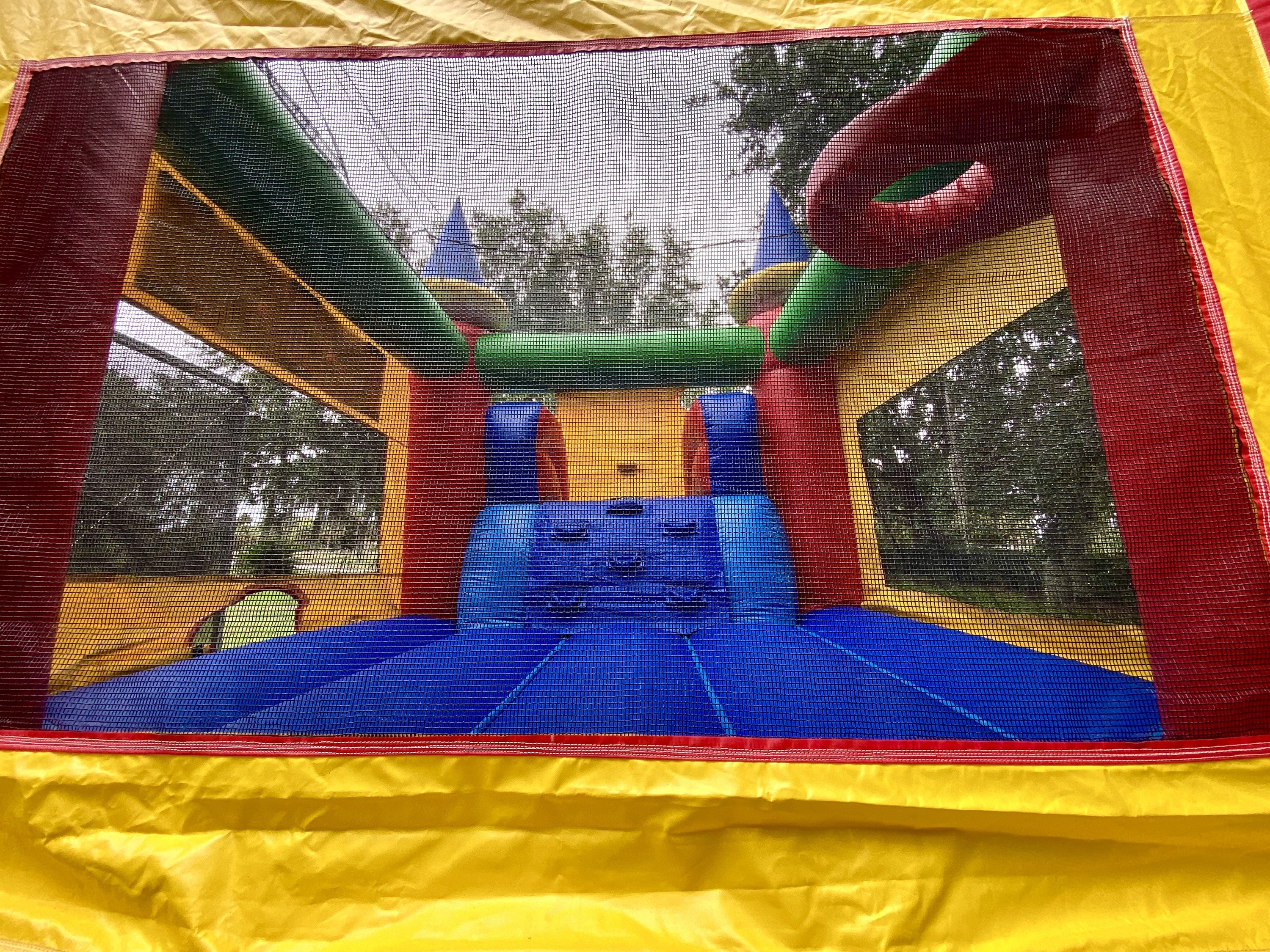Castle Combo Waterslide, Bounce House Waterslide Rental Bouncing Kid