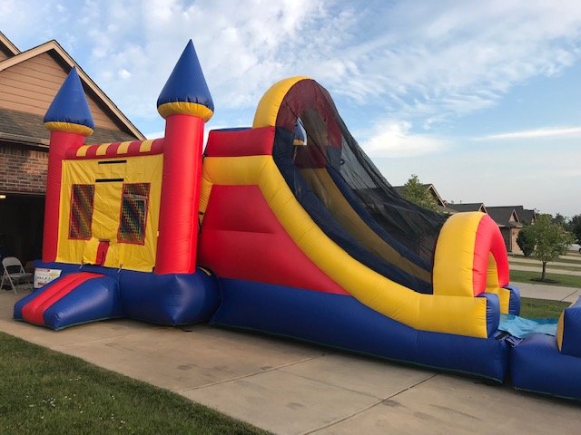 Bounce Plus KS bounce house rentals and slides for parties in Wichita