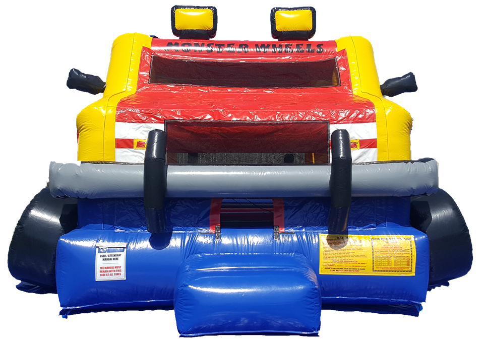 Monster Wheels Bounce Rental DFW Party Rental Frisco, TX