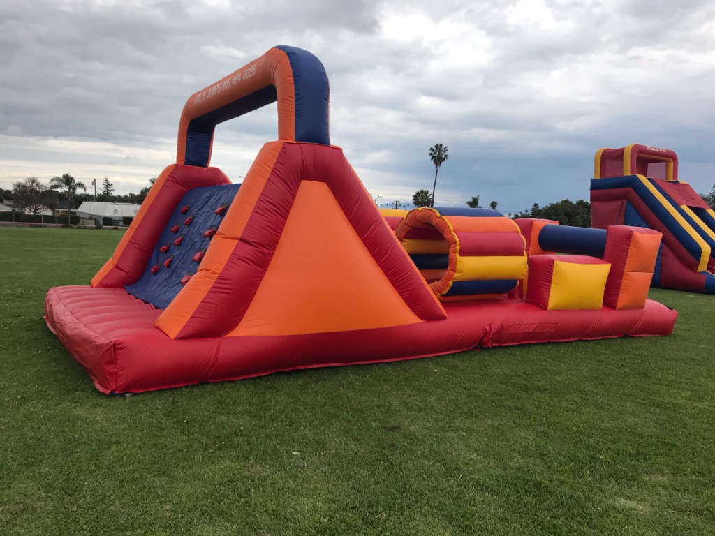 AtoZ Obstacle Course Jolly Jumps water slide and bounce house rentals in Camarillo, CA