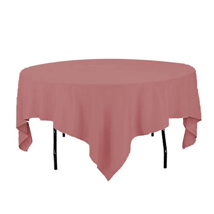 Dusty Rose Table Linens Rentals for Round Tables Austin TX