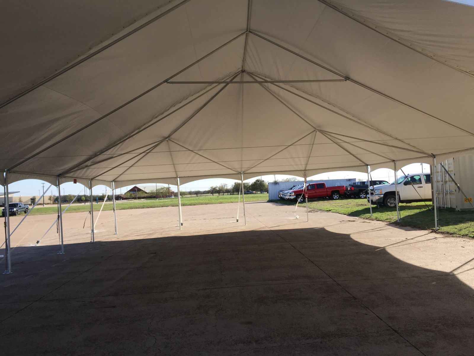 DFW, Waxahachie area’s 40' X 40' Frame Tent & Party Rentals, Lone Star Event Rentals.