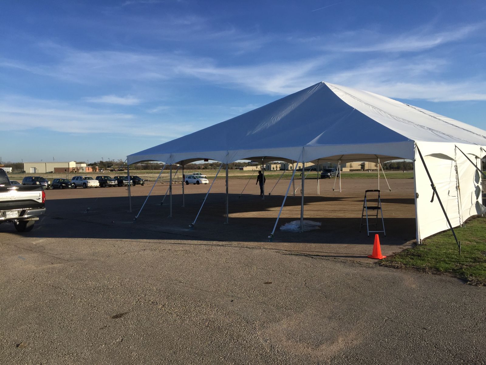 DFW, Waxahachie area’s 40' X 40' Frame Tent & Party Rentals, Lone Star Event Rentals.