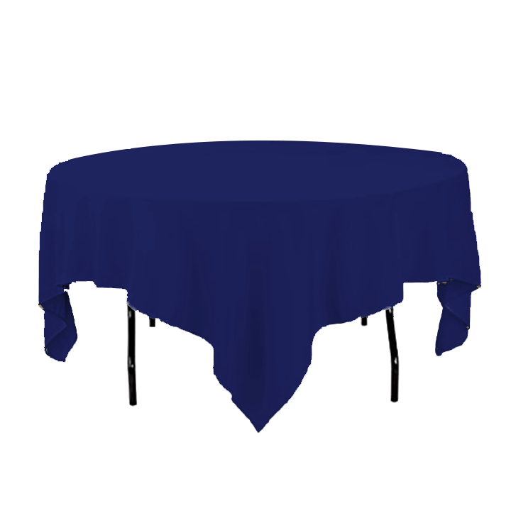 Navy Blue Table Linens Rentals for Round Tables Austin TX