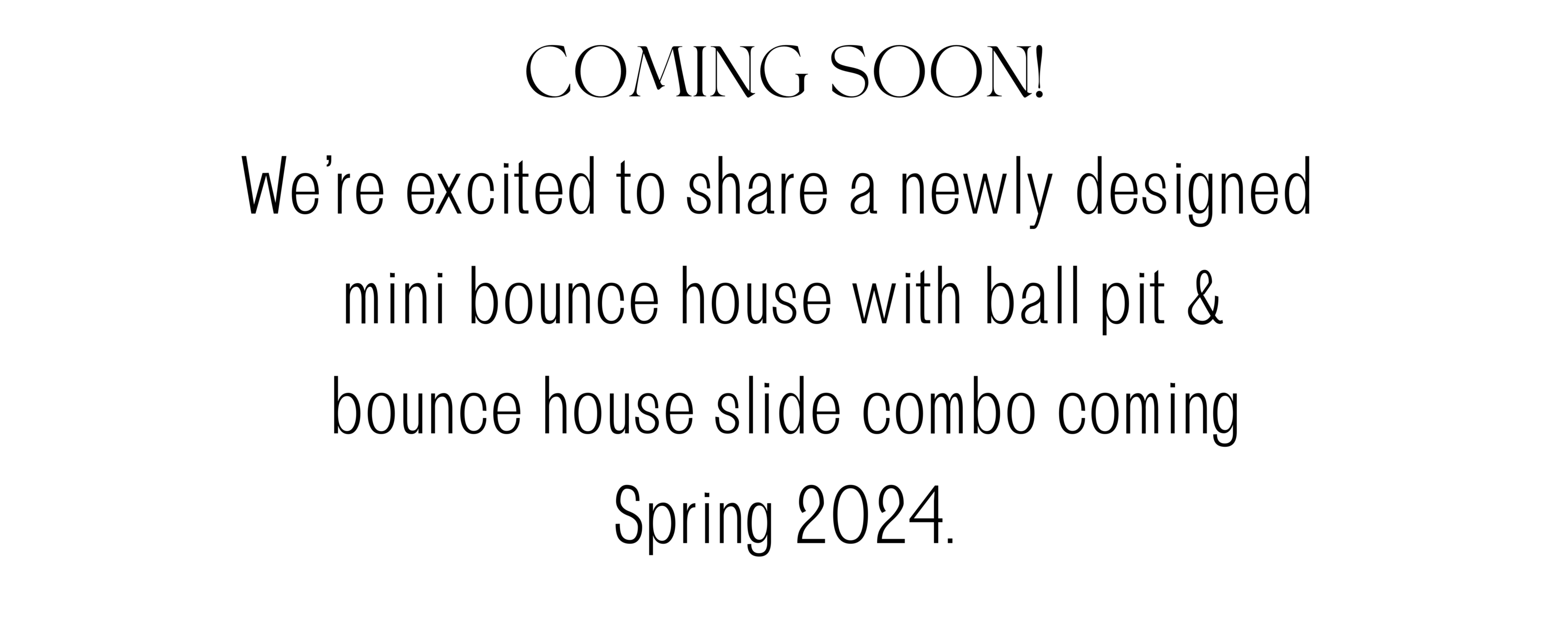 Elevated Rentals RI White Bounce House Rentals RI