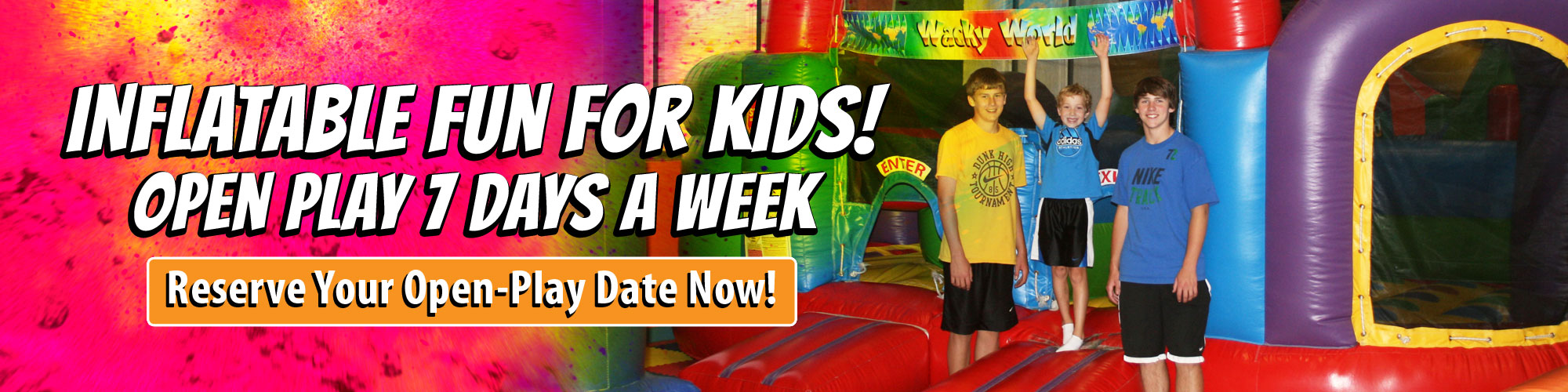 Inflatable Play & Birthday Party Center Corvallis OR.