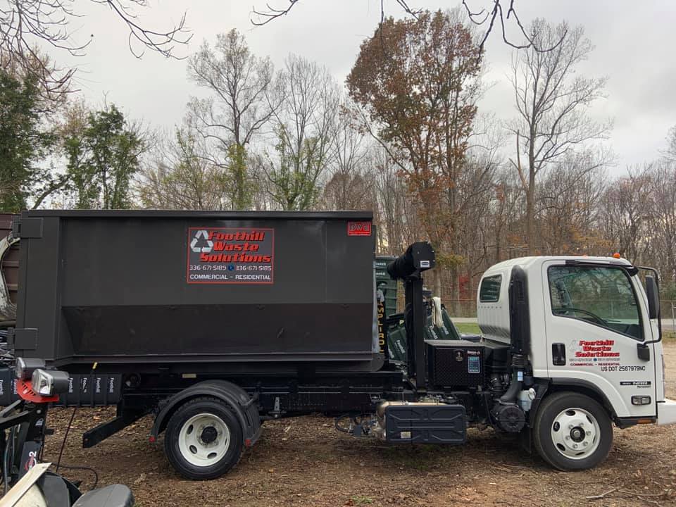 Dumpster Rental Eden NC Foothill Waste Solutions