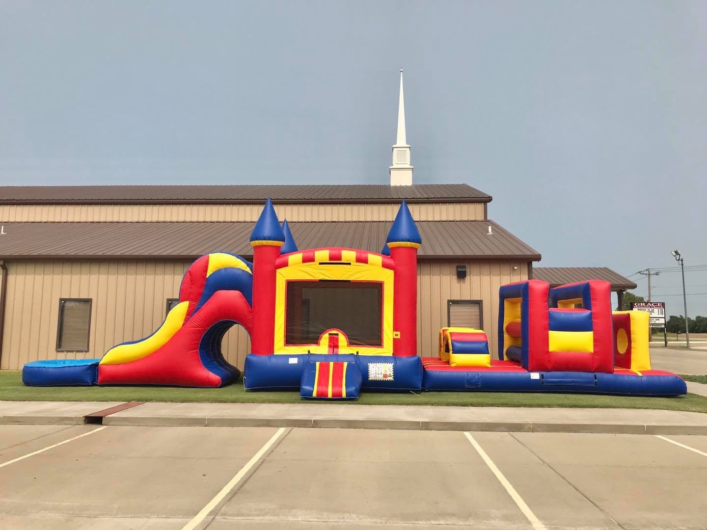 Gathered Events LLC bounce house rentals and slides for parties in Enid