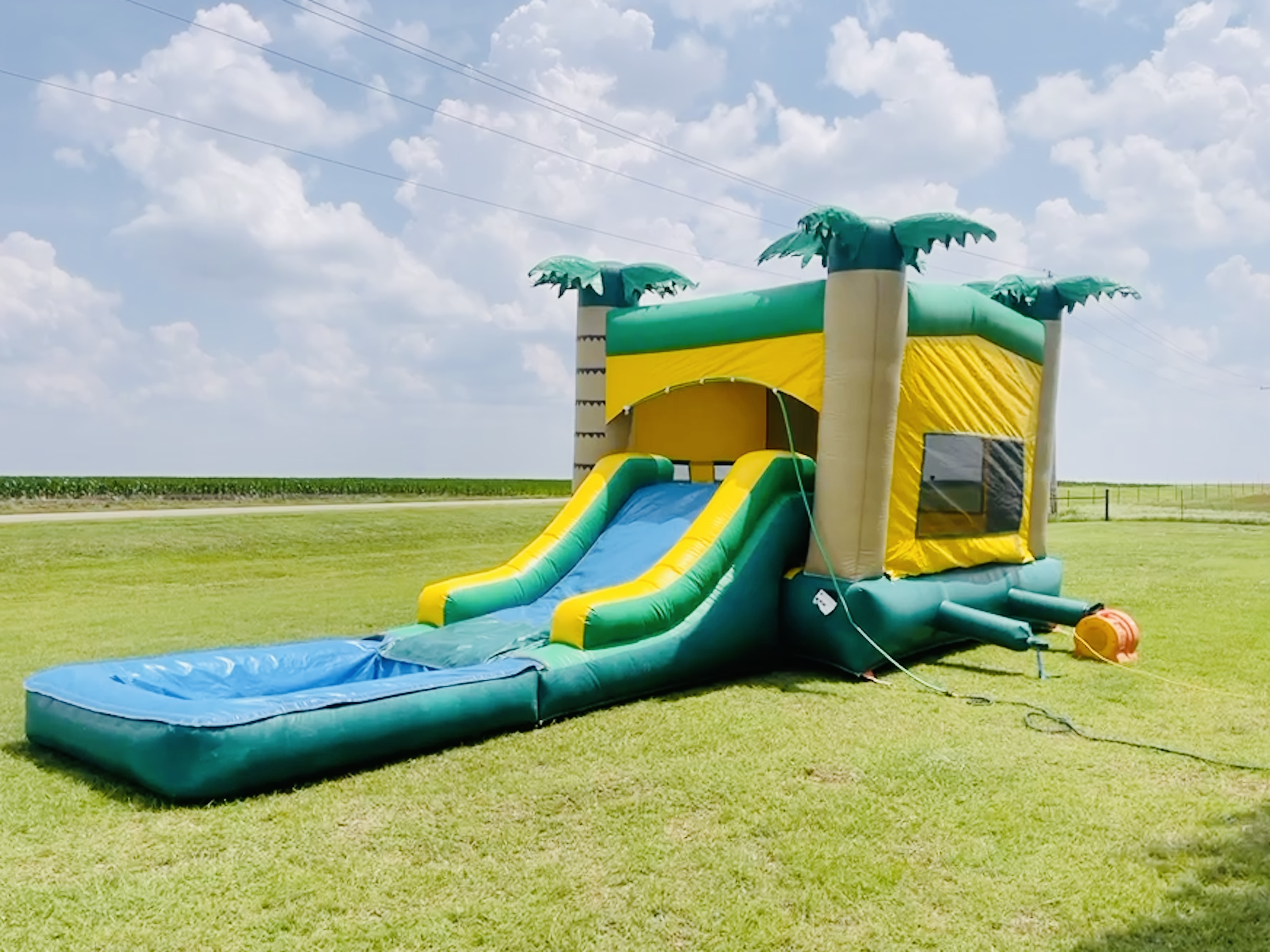 Gathered Events LLC bounce house rentals and slides for parties in Enid