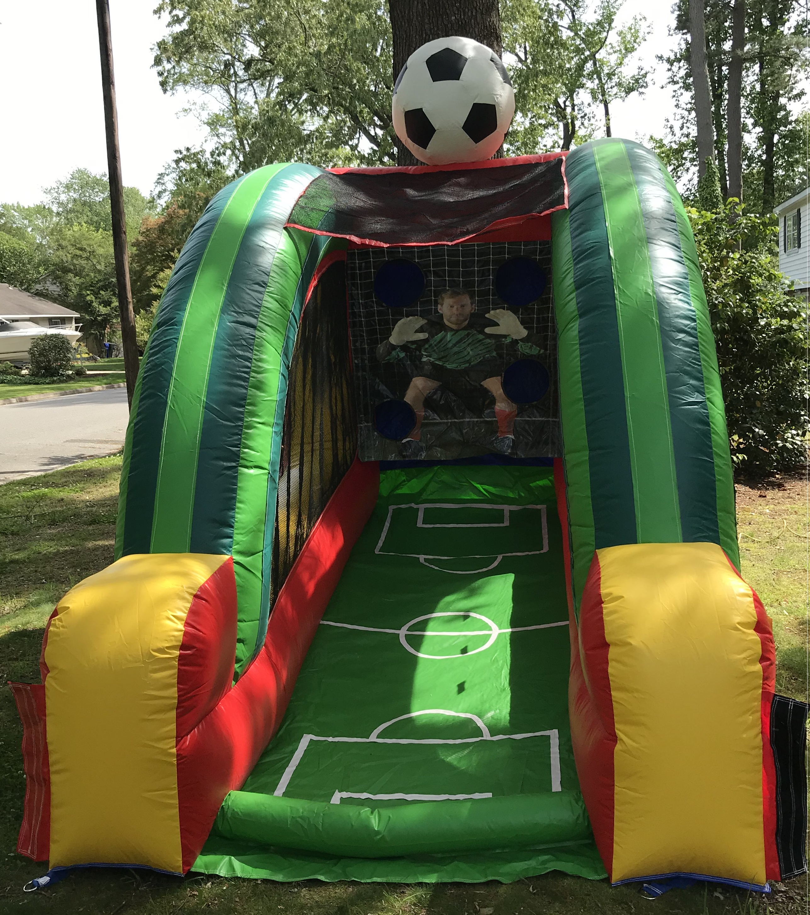 Inflatable Soccer Game Rental Norfolk, Virginia Beach, Hampton