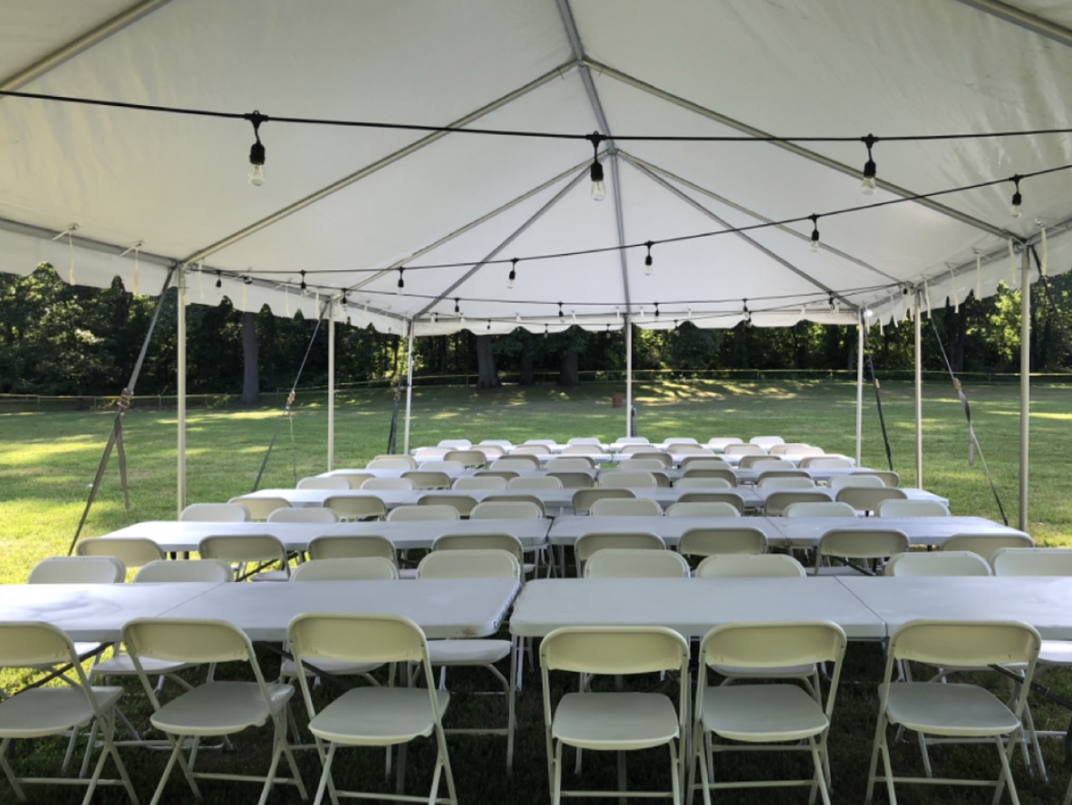 1 Table Chairs Tent Wedding & Event Rentals Book Online Today