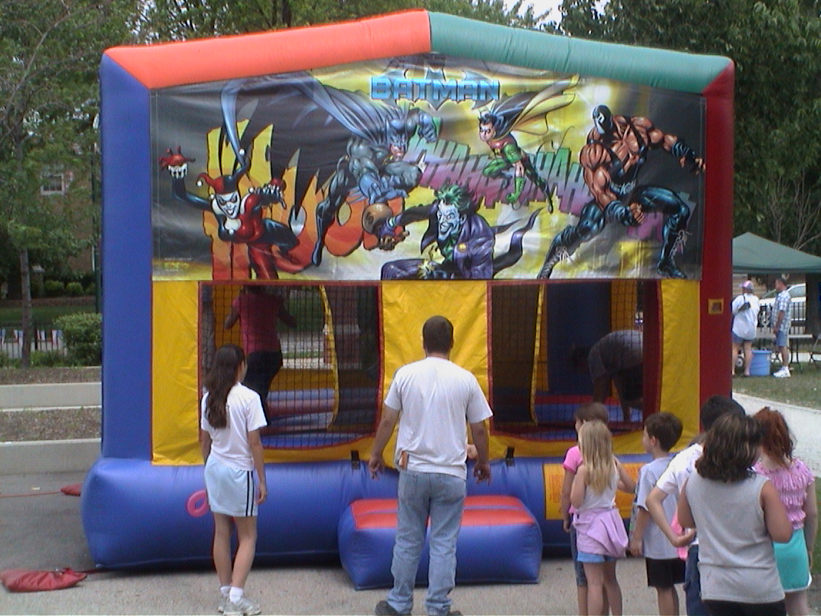 Batman Bounce House Rental Chicago IL
