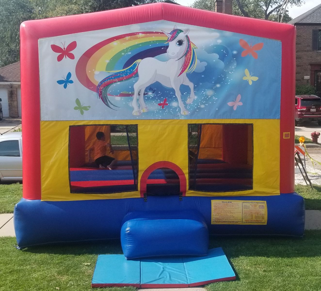 Unicorn Bounce House Rental Chicago IL