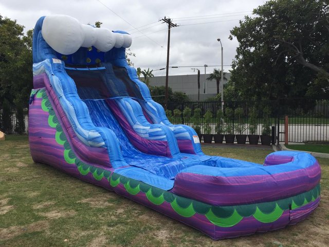 16 Ft Purple Crush Dry Slide Jump N Party Inc. inflatable rentals
