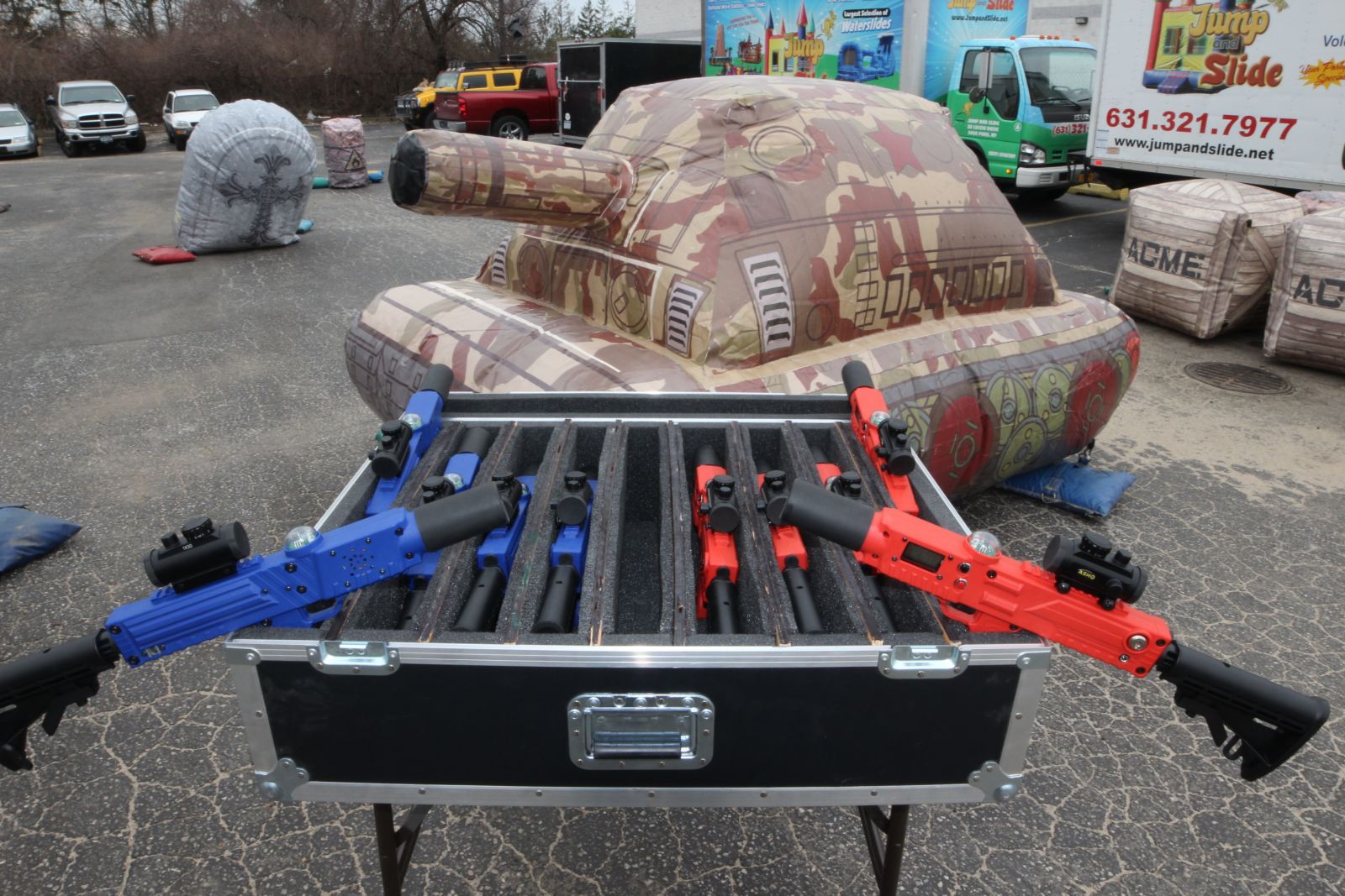 LASER TAG Juinor Battle Field Package Jump And Slide Entertainment