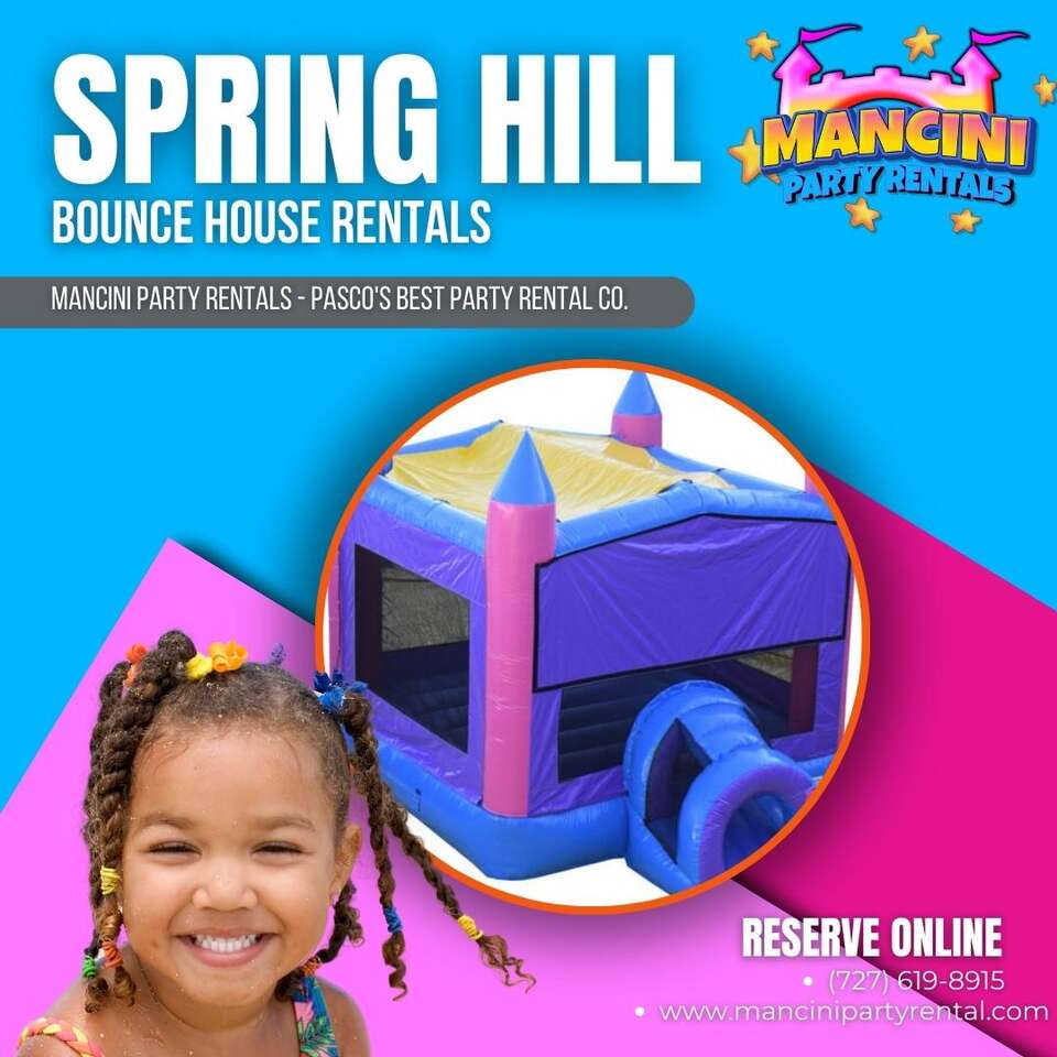 Bounce House Rentals in Spring Hill, FL Affordable Mancini Party