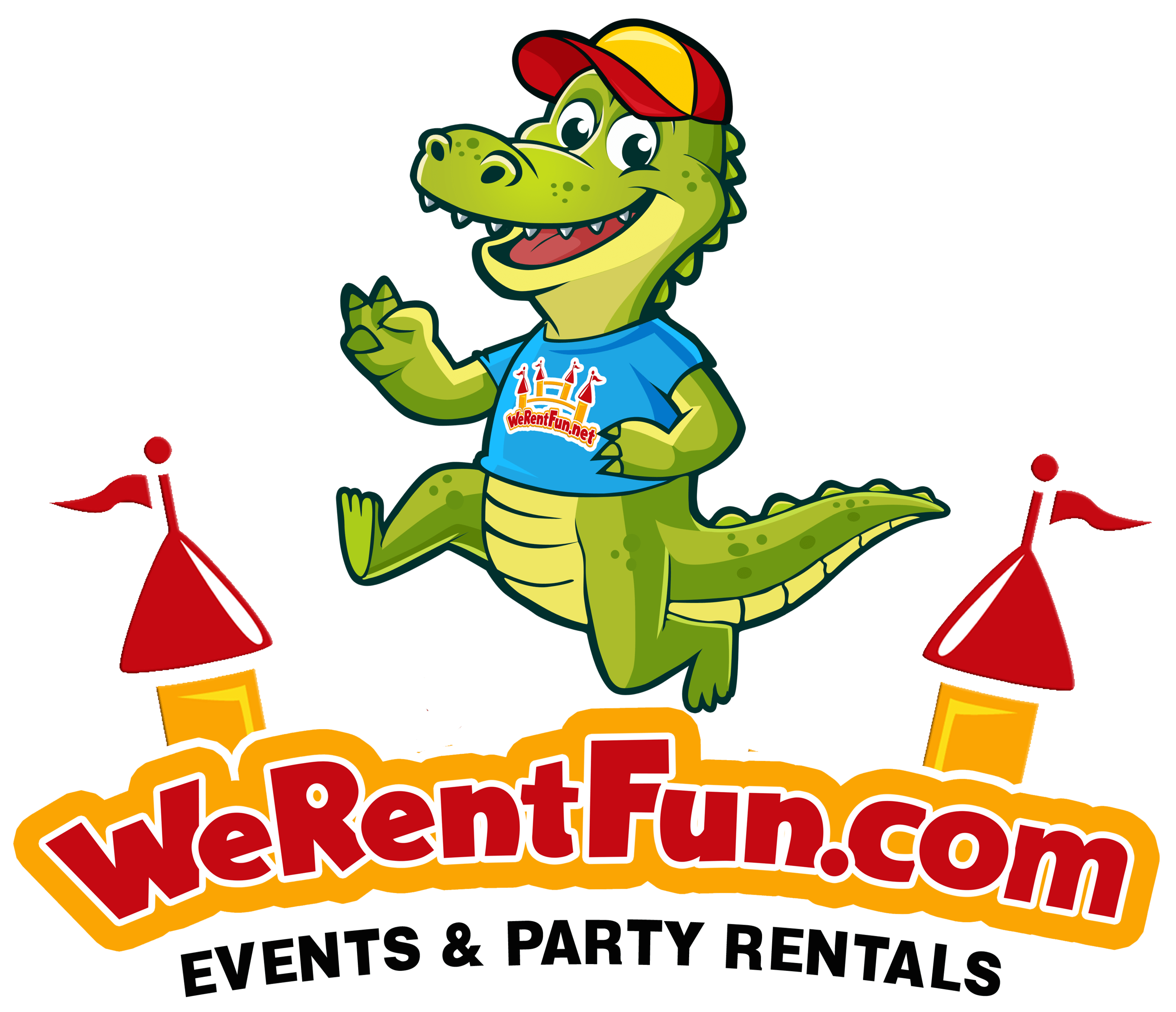 We Rent Fun bounce house rentals and slides for parties in Miami Lakes