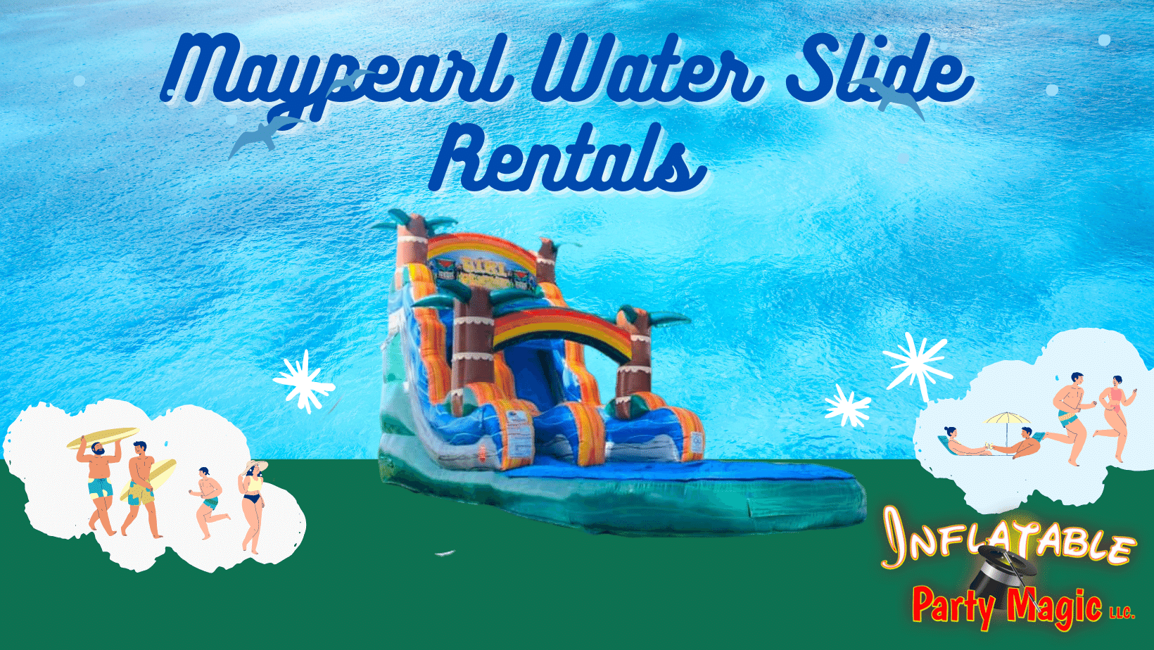 Maypearl Water Slide Rentals Inflatable Party Magic Texas