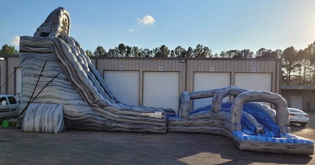 funtastic fourth big spring texas 2023 27' Rock Twist Funtastic Events inflatable rentals in Longview, TX