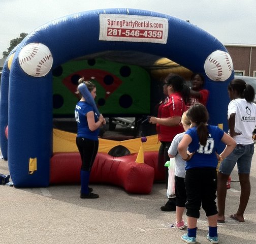 Home Run Derby Game Spring Party Rentals LLC inflatable rentals in