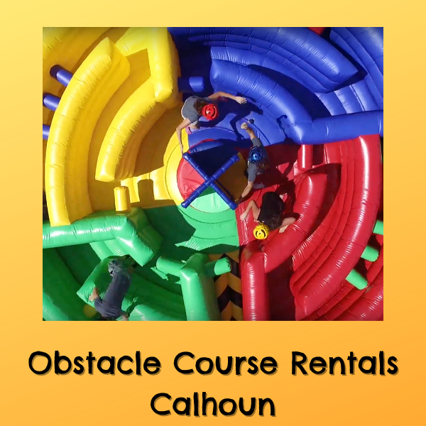 Obstacle Course Rentals Calhoun GA Bounce House Shelf Service Bouncers