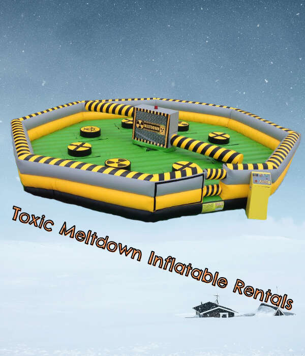 Toxic Meltdown Rentals Calhoun Ga Bounce House Shelf Service Bouncers