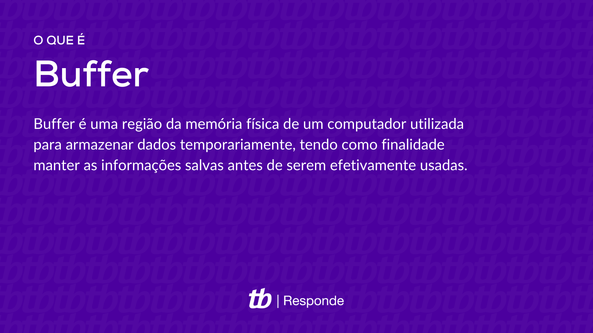 O que é um buffer C++?