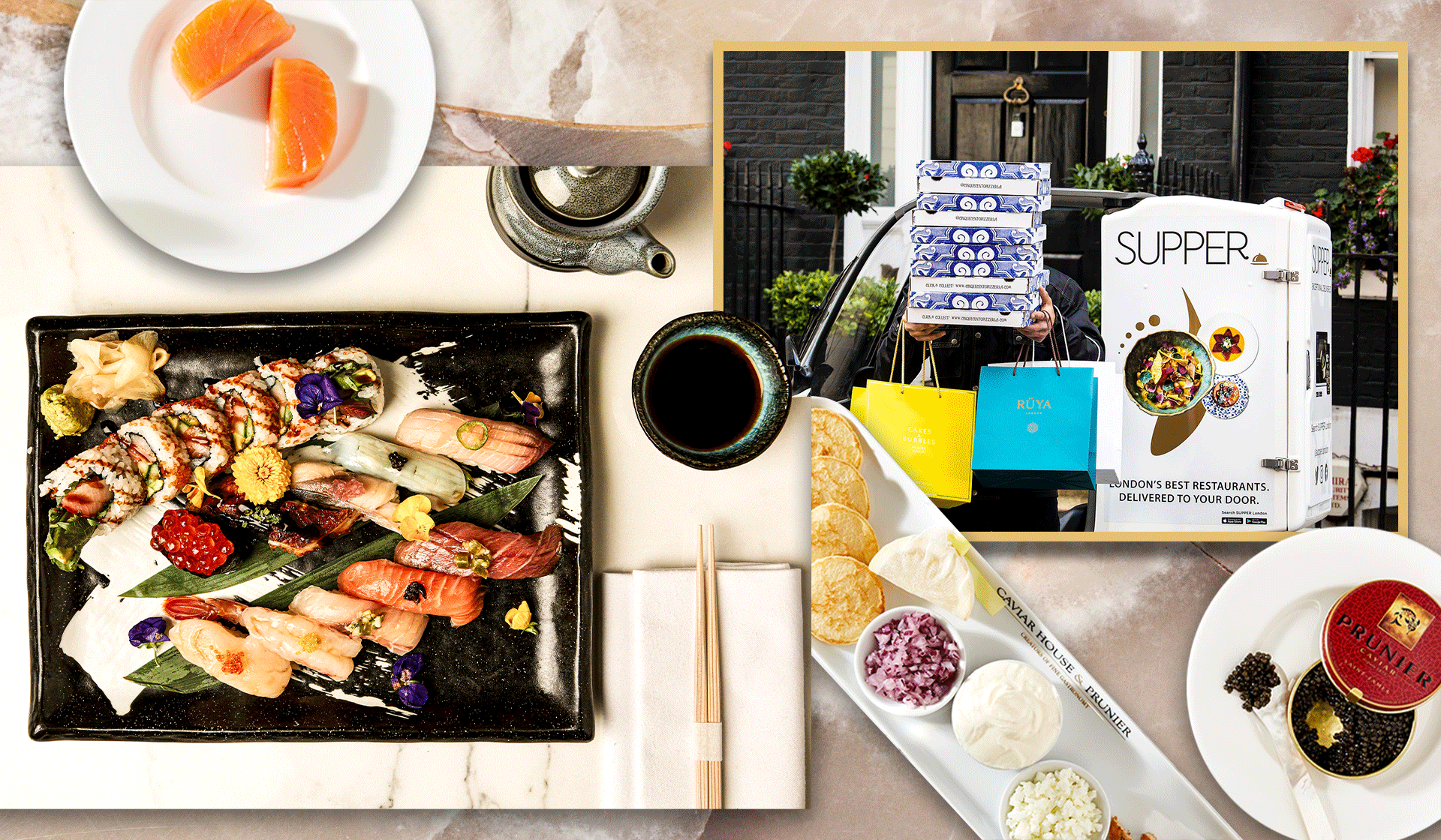 Win An At Home Dining Experience With SUPPER London & Harrods, Worth