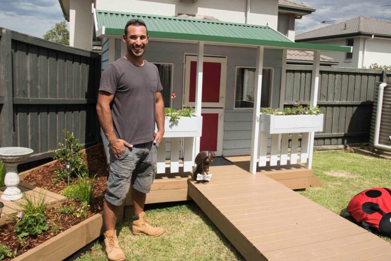 TV carpenter Adam Dovile grants Sydney girl her Starlight Wish The