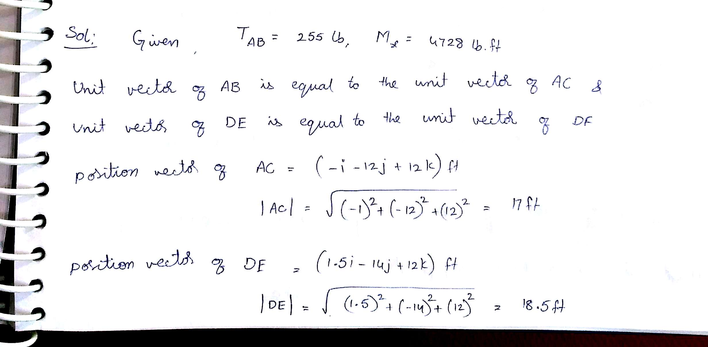 (Solved) A farmer uses cables and winch pullers B and E to plumb one