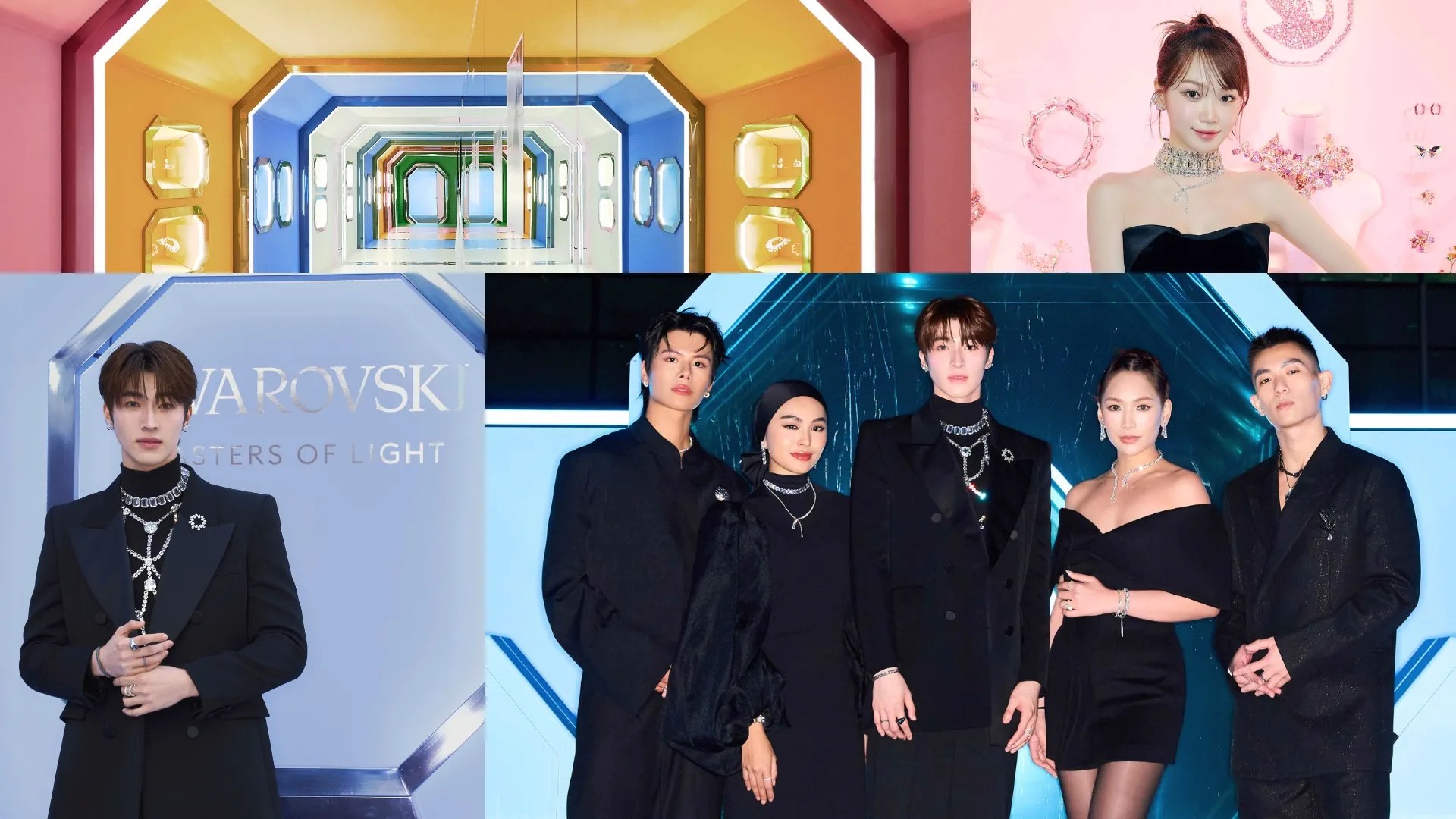 เฉลิมฉลองการเปิดตัวนิทรรศการ Swarovski Masters of Light จากเวียนนาสู่