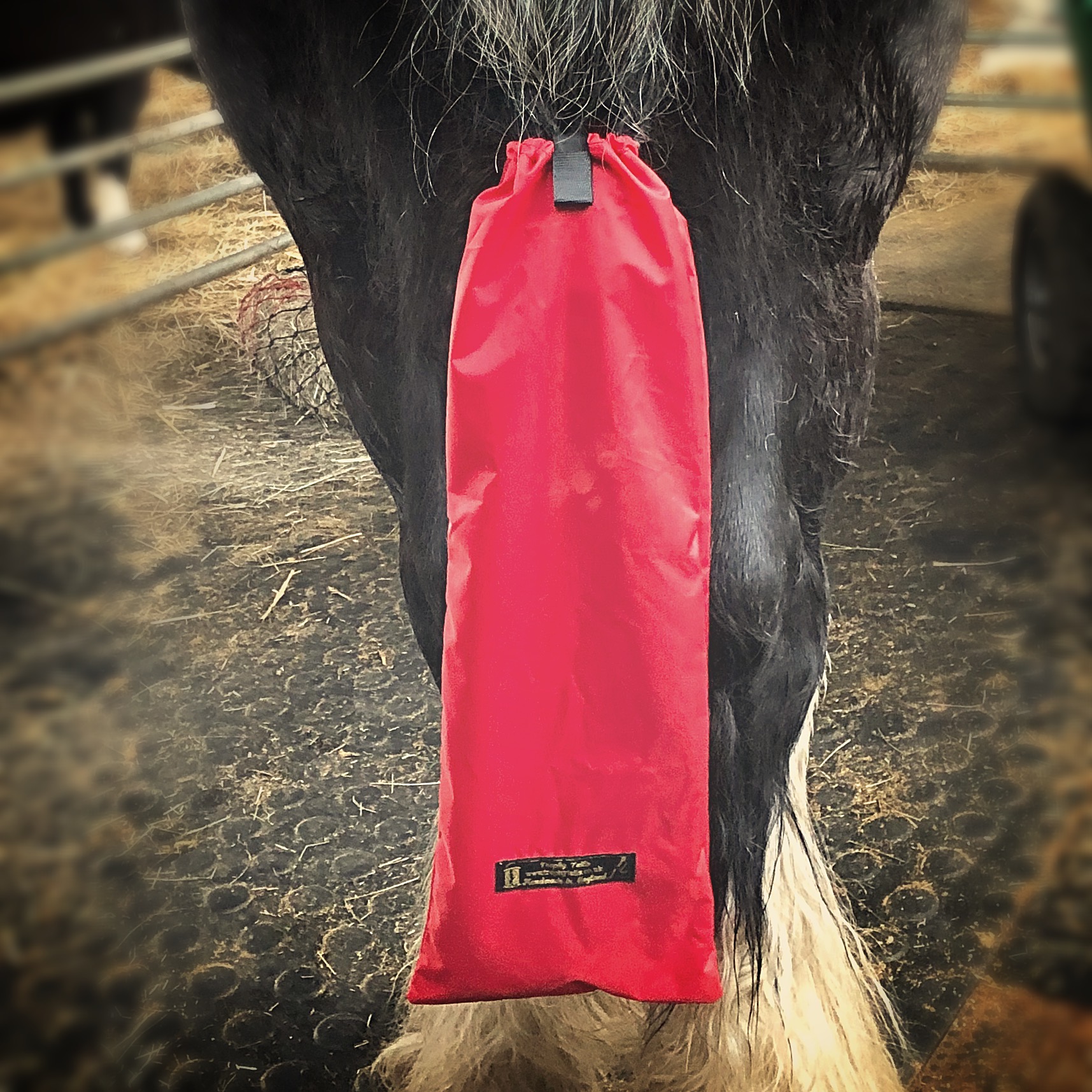 Heavy Duty Waterproof Tail Bag Red