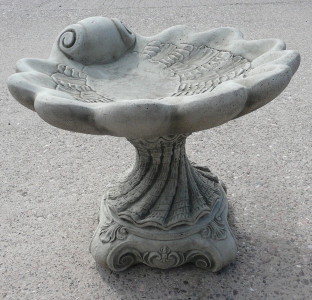 Composite Stone Bird Baths from Brass Tacks At Home, Crocketford