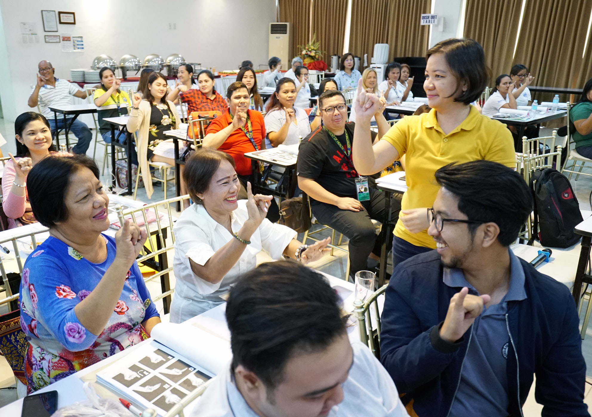 SIGN LANGUAGE TRAINING Photos Philippine News Agency