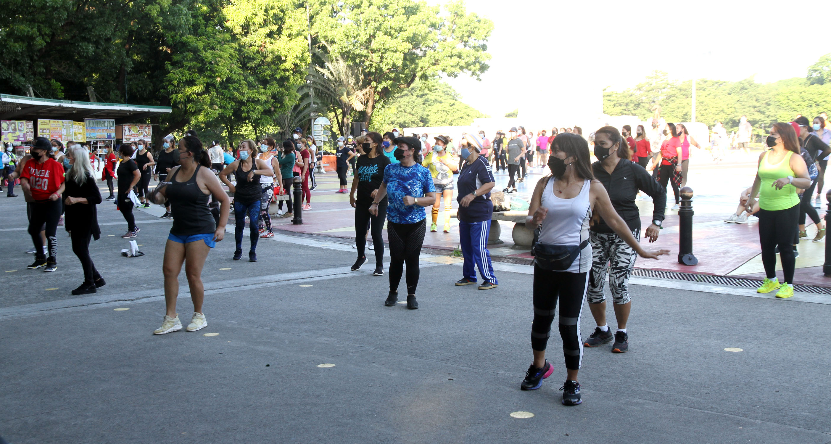 WEEKEND WORKOUT Photos Philippine News Agency