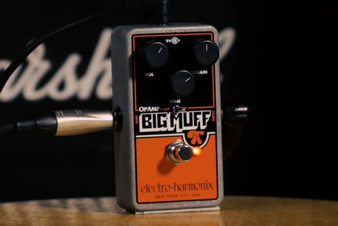 ElectroHarmonix OpAmp Big Muff Pi, el pedal signature de Billy