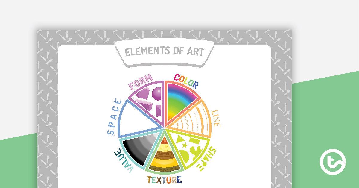 Visual Art Elements Poster Teach Starter